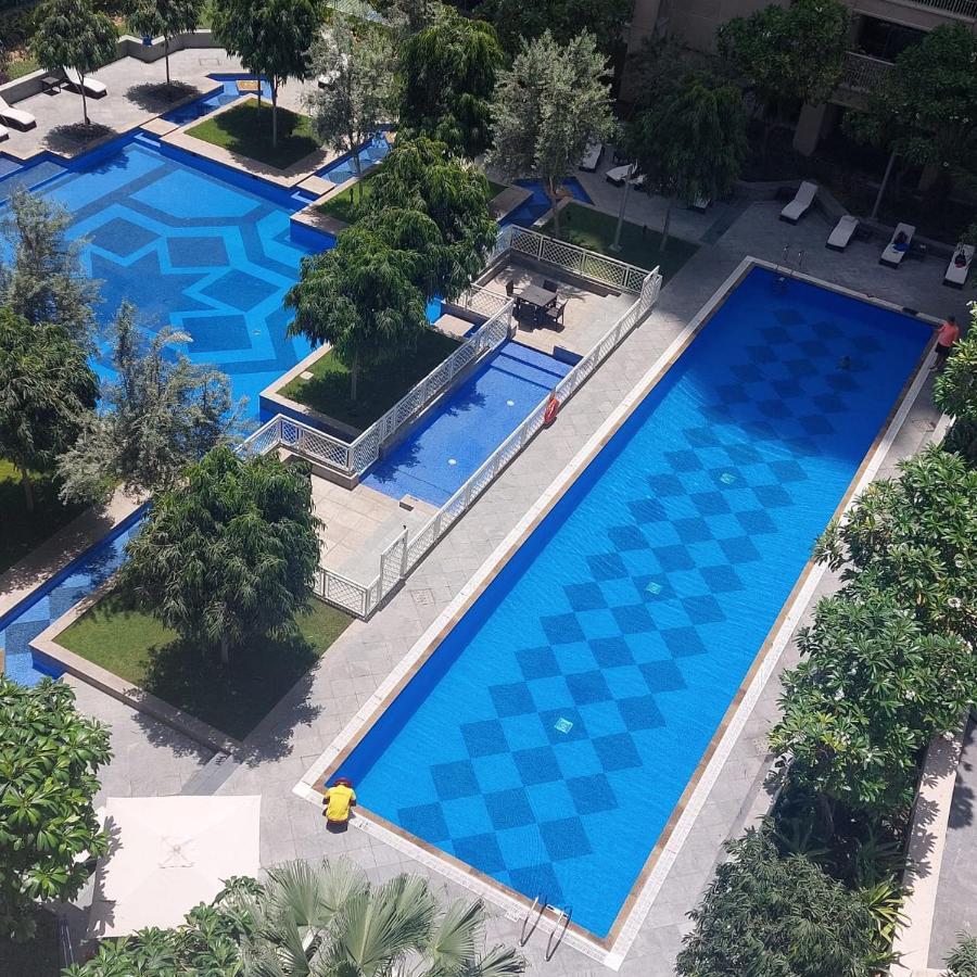 Luxury 2 Bedroom Suite With Full Burj Khalifa View 迪拜 外观 照片
